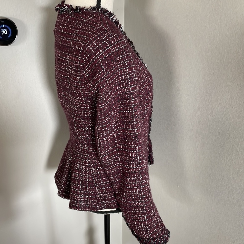 BLACK HOUSE WHITE MARKET tweed jacket blazer - Picture 4 of 9